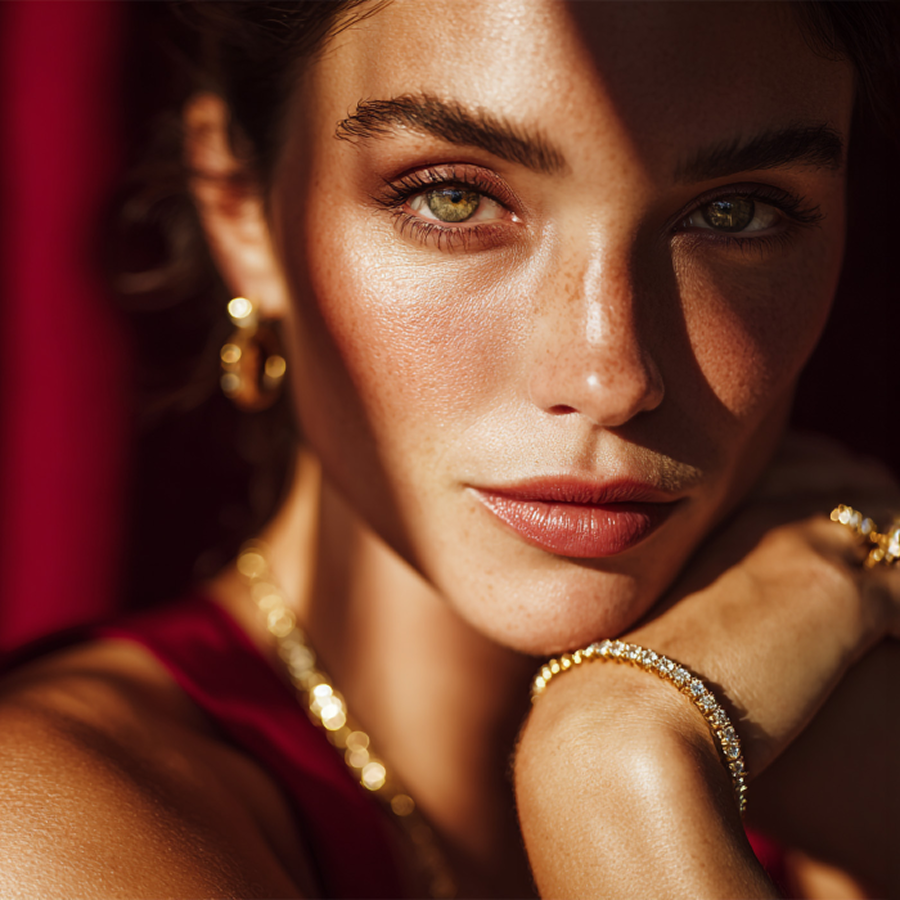 Gwyneth: 6-Prong Accented Marquise