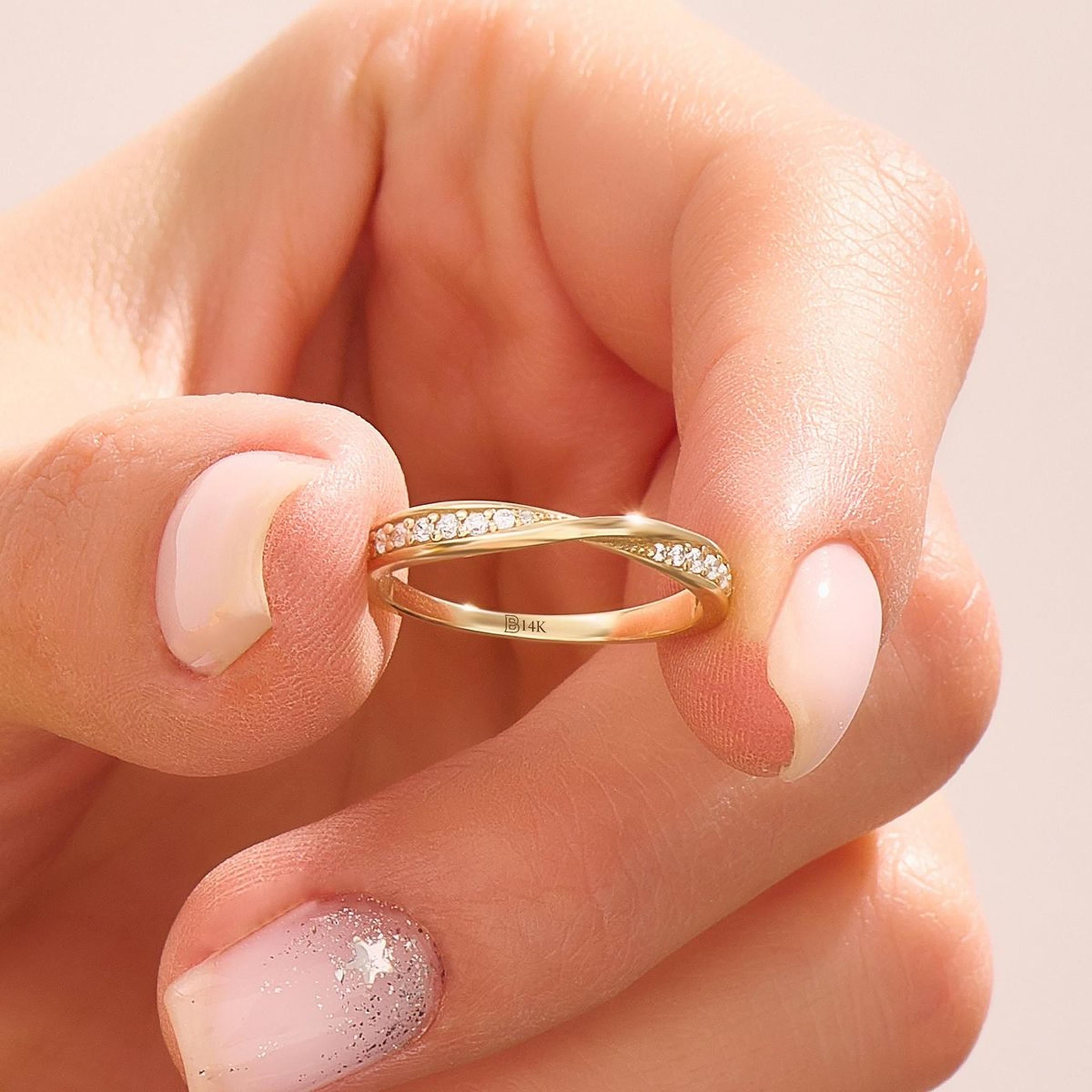 Twisted Wedding Band