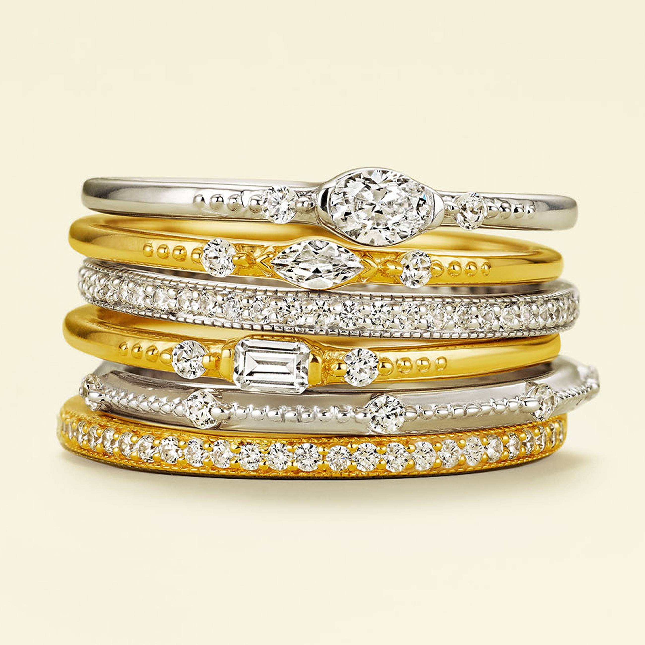 Diamond eternity ring as an anniversary ring
